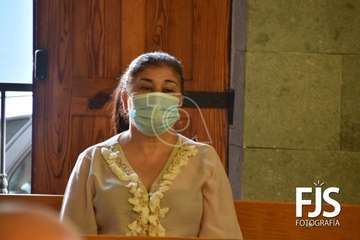 Lomo Magullo inició este sábado los cultos en honor de la Virgen de Las Nieves (Foto Francisco Javier Santana/TA)